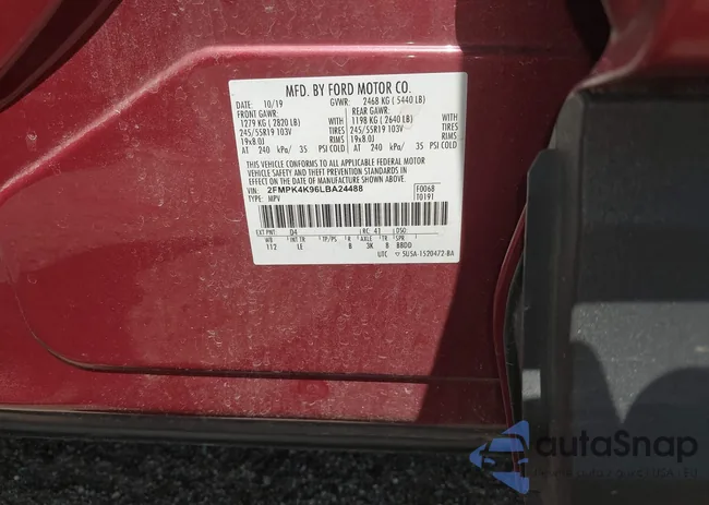 2FMPK4K96LBA24488: 42731669