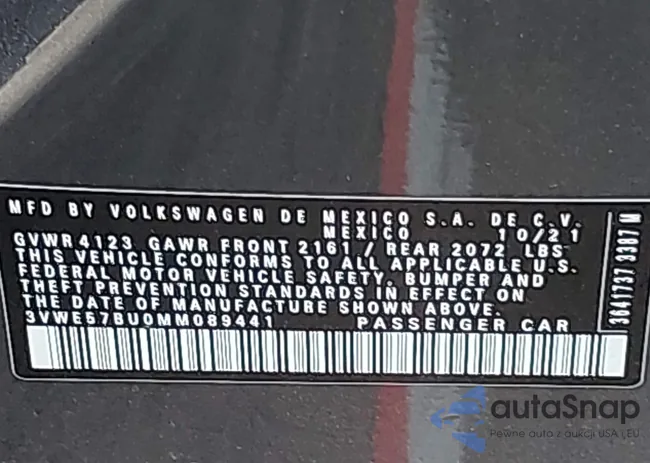 3VWE57BU0MM089441: 42730952