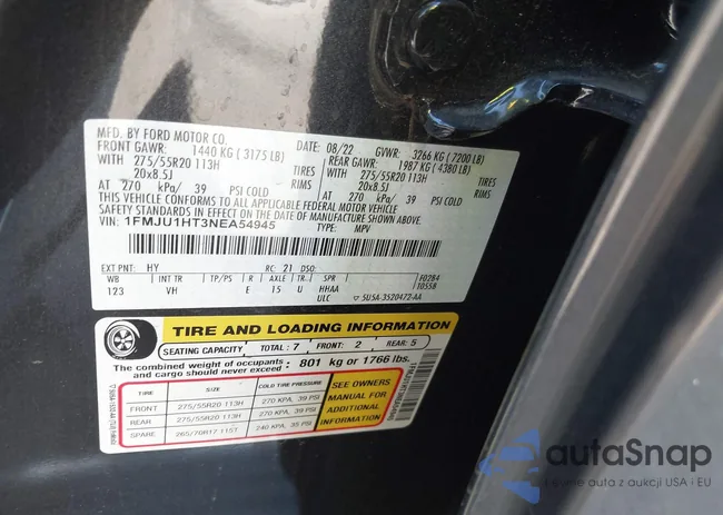 1FMJU1HT3NEA54945: 42732284