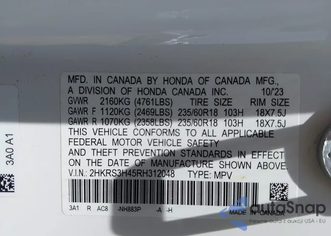 2HKRS3H45RH312048: 42732449