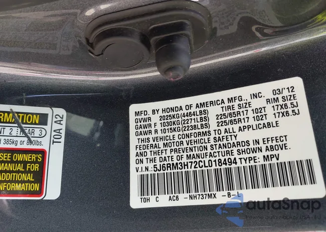 5J6RM3H72CL018494: 42732482