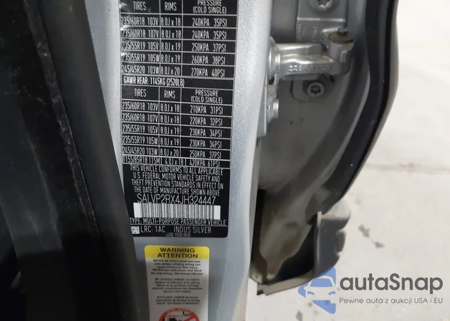 SALVP2RX4JH324447: 42732484