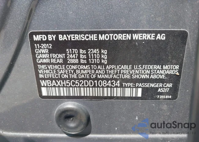 WBAXH5C52DD108434: 42732549