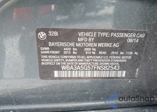WBA3A5G57FNS82543: 42731940