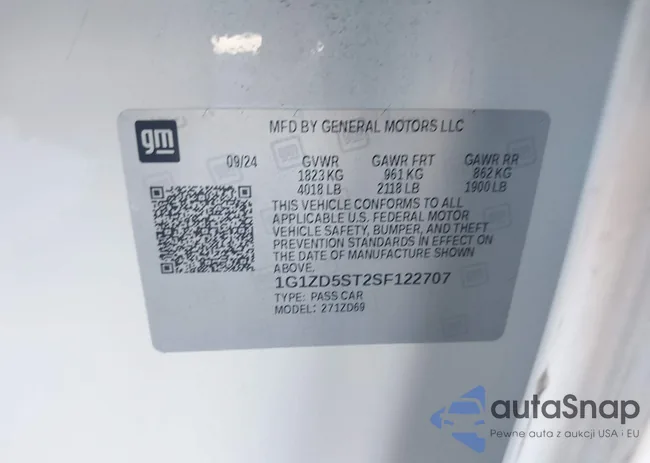 1G1ZD5ST2SF122707: 42733326