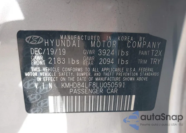 KMHD84LF8LU050591: 42733732