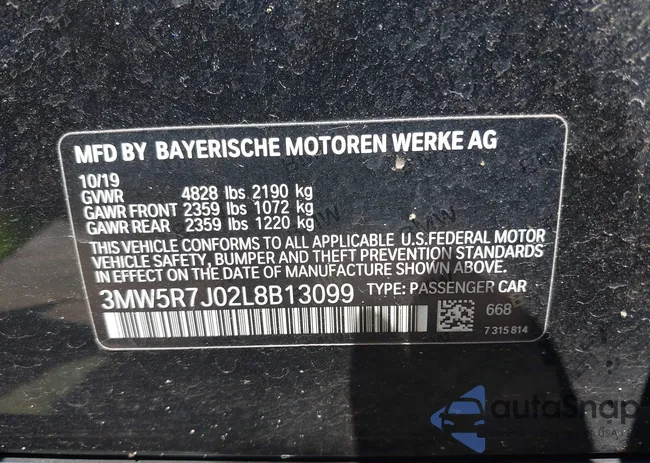 3MW5R7J02L8B13099: 42732909