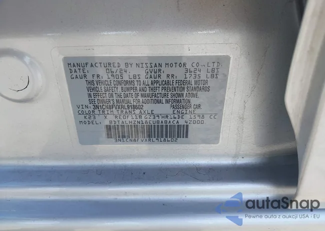 3N1CN8FVXRL918602: 42732962