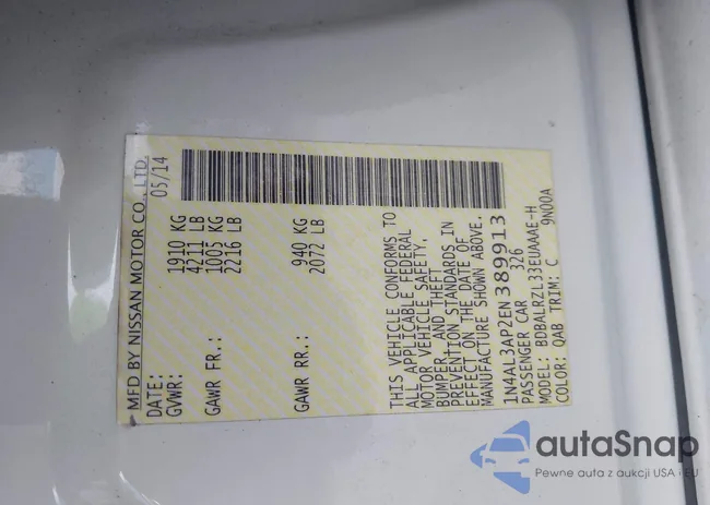 1N4AL3AP2EN389913: 42732969