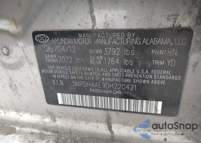 5NPDH4AE9DH220421: 42734441