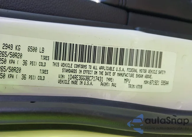 1D4RE3GG3BC717431: 42734616