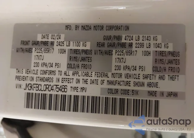 JM3KFBCL0R0475466: 42735392