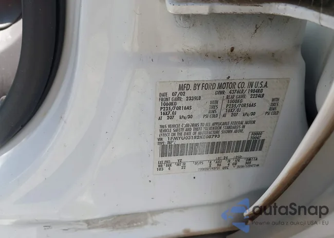 1FMYU03182KE08793: 42734883