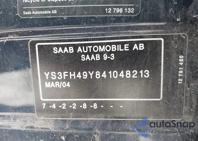 YS3FH49Y841048213: 42735105