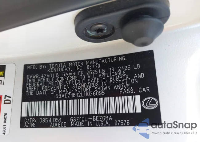 58ADZ1B12LU076095: 42736236