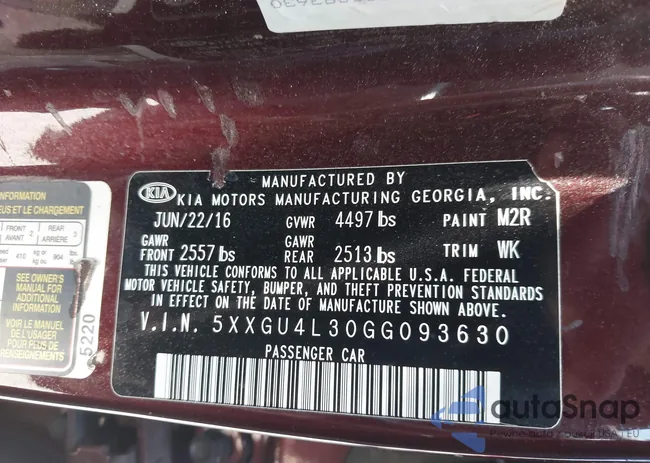 5XXGU4L30GG093630: 42736349