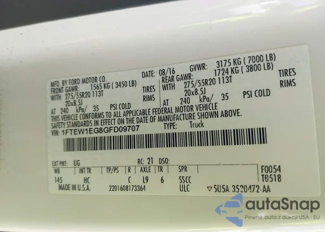 1FTEW1EG8GFD09707: 42737602