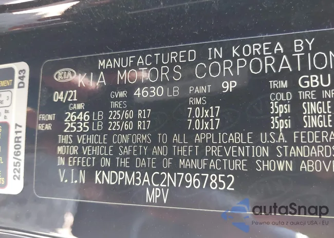 KNDPM3AC2N7967852: 42736838