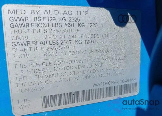 WA1DECF34L1048163: 42737092