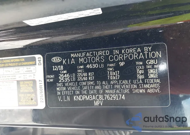 KNDPM3AC8L7629174: 42737099