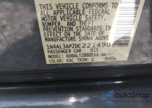 1N4AL3AP2DC221490: 42737130