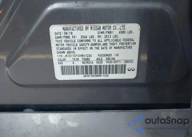 JN1EV7AP0KM511234: 42738448