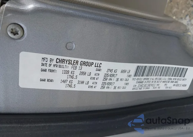 2C4RC1BG1DR674913: 42738656