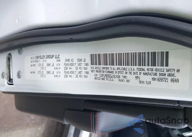 1C4PJMBS5EW161434: 42738716