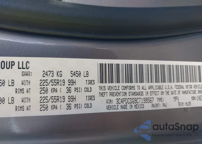 3C4PDCDG9CT199567: 42738030