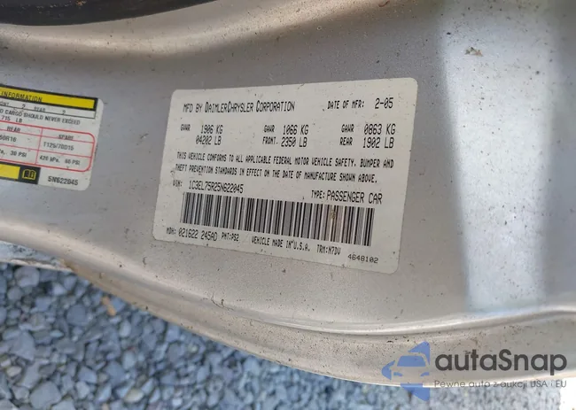 1C3EL75R25N622045: 42739341