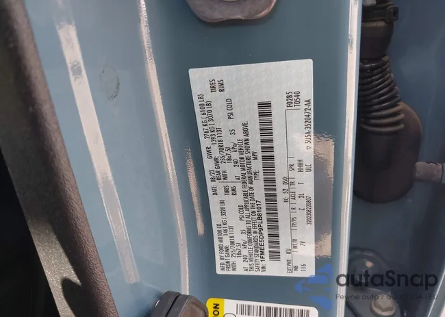 1FMEE5DP9PLB81017: 42738835