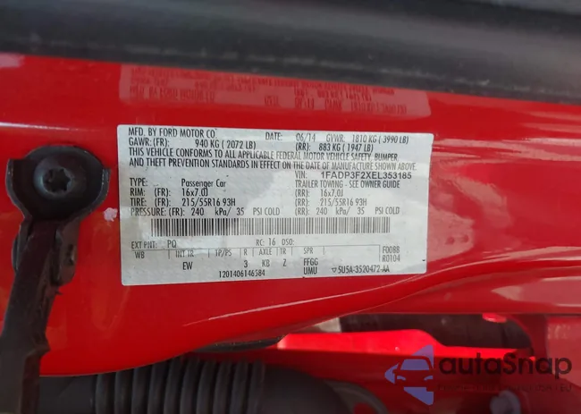 1FADP3F2XEL353185: 42740144