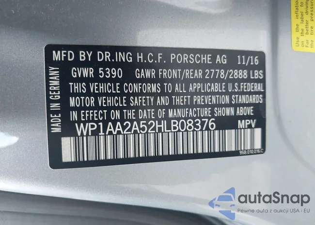 WP1AA2A52HLB08376: 42740305