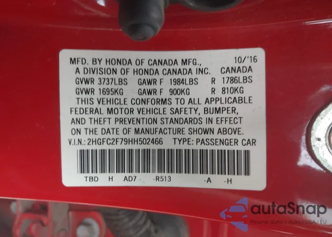 2HGFC2F79HH502466: 42739771