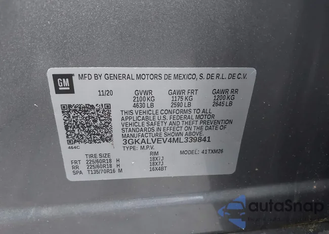 3GKALVEV4ML339841: 42739852