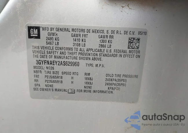 3GYFNAEY2AS629960: 42741307