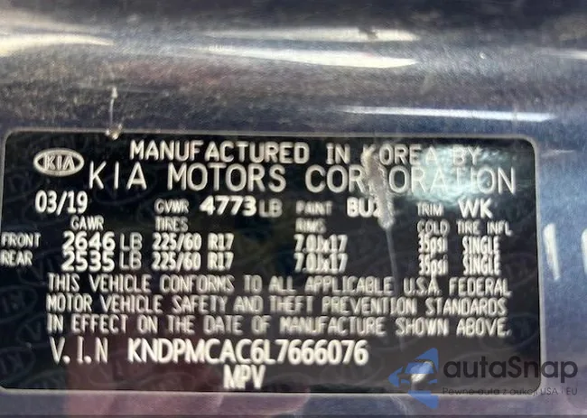 KNDPMCAC6L7666076: 42741486