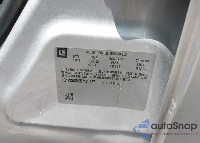 1G1PC5SH0B7125427: 42741508