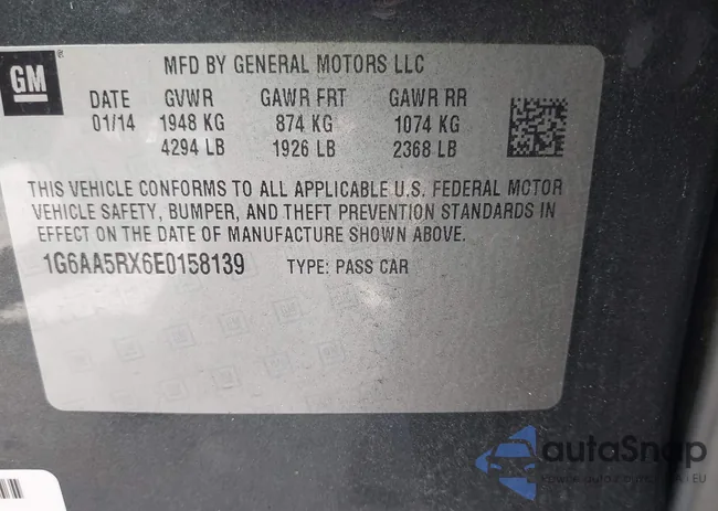 1G6AA5RX6E0158139: 42741636