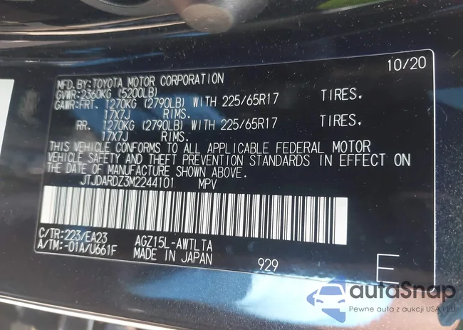 JTJDARDZ3M2244101: 42741671