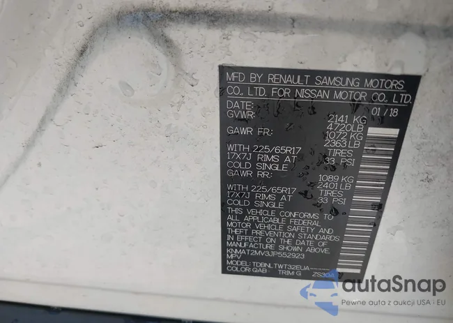 KNMAT2MV3JP552923: 42741051