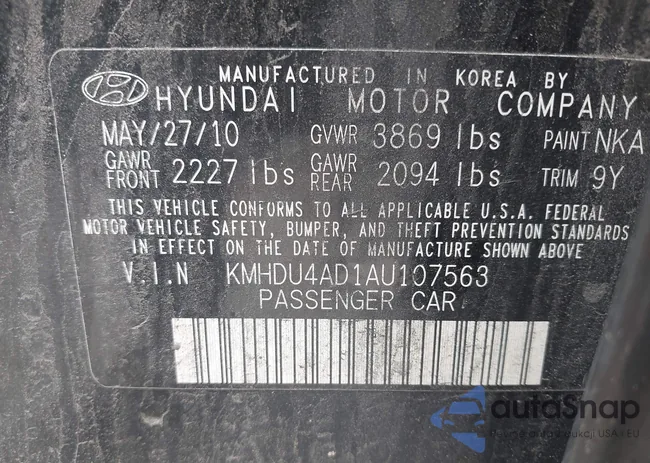 KMHDU4AD1AU107563: 42742375