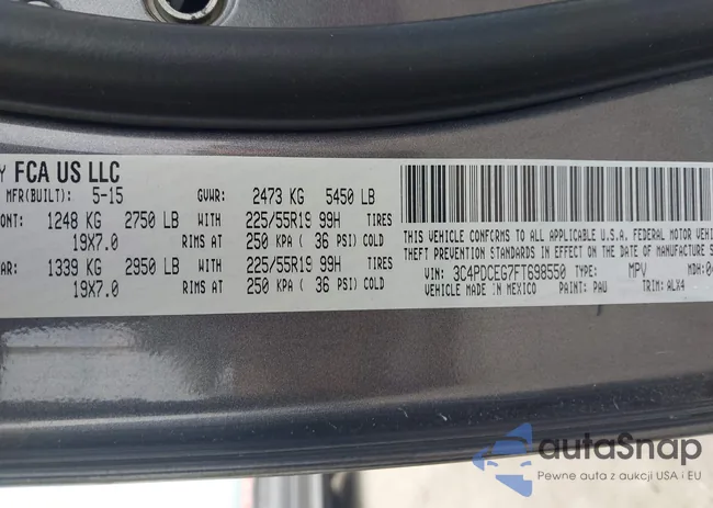 3C4PDCEG7FT698550: 42742567