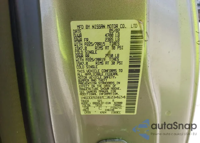 1N6DD26S82C369424: 42742604