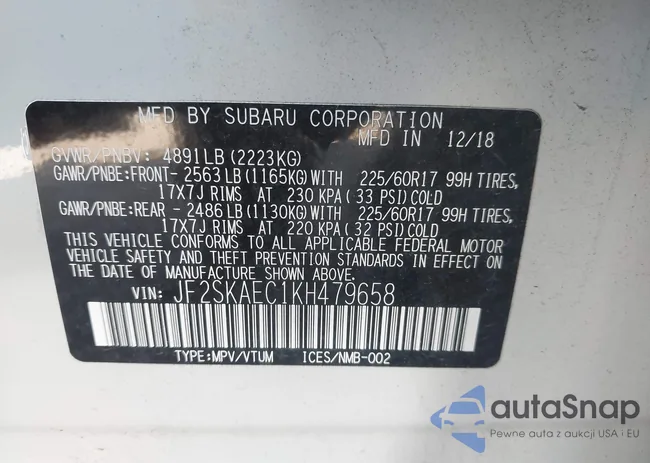 JF2SKAEC1KH479658: 42743208