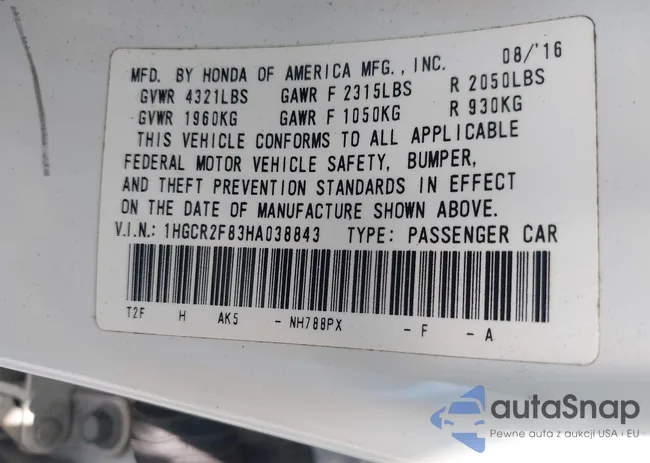 1HGCR2F83HA038843: 42743373