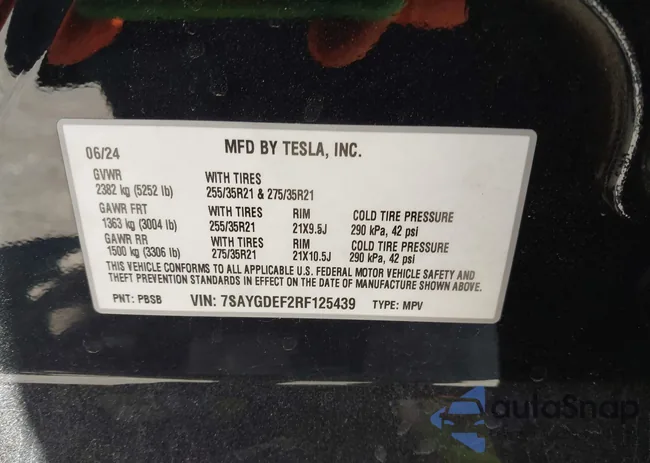 7SAYGDEF2RF125439: 42742953