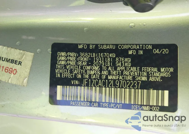 JF1ZCAC12L9702237: 42743027