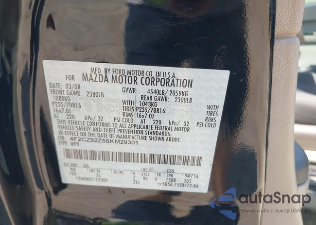 4F2CZ92Z58KM29301: 42743051