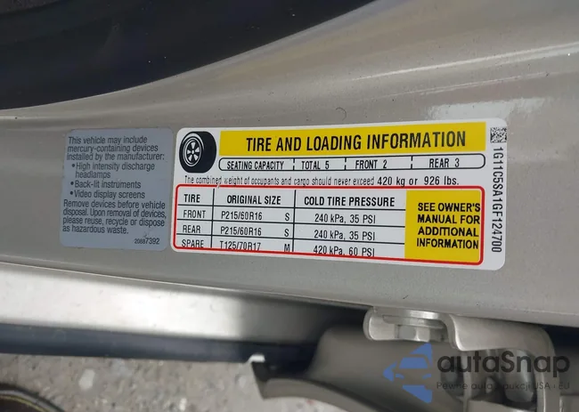 1G11C5SA1GF124700: 42743062